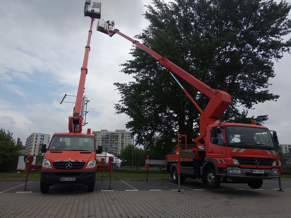 wynajem podnośnika koszowego Białołęka